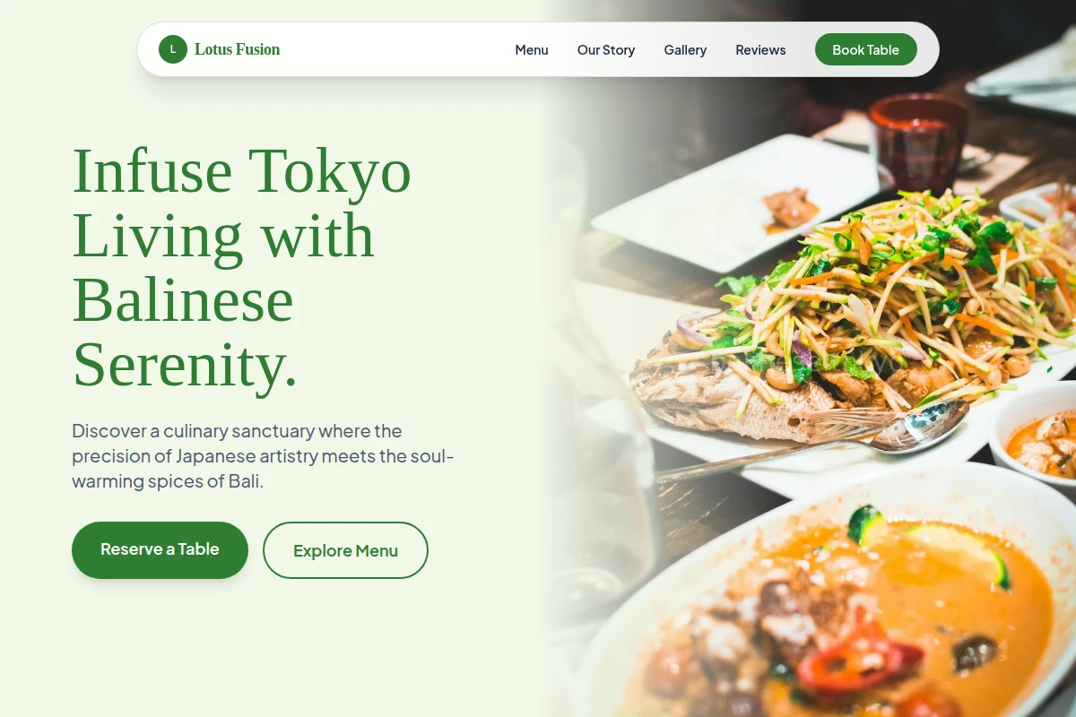 Lotus Asian Fusion Food