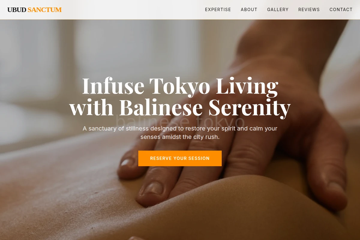 Serene Massage Parlor Studio